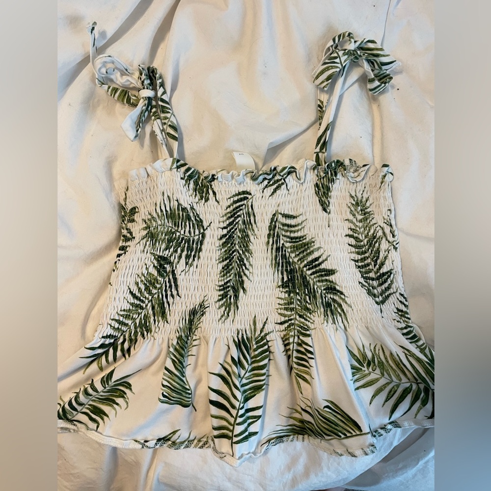 H&M cropped peplum